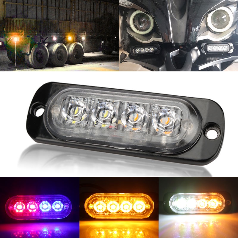 Thanh đèn led cảnh báo KEVANLY 12-24V sử dụng khẩn cấp