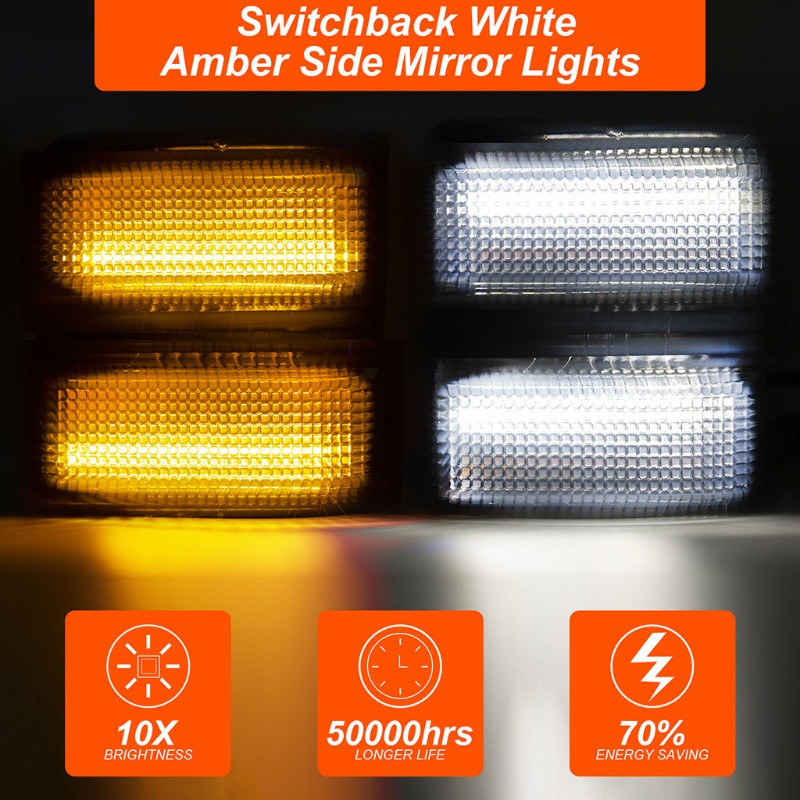 Set 2 Đèn Xi Nhan Chuyên Dụng Cho 08-16 F250 F350 F450 F550