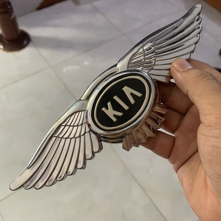 Logo cánh chim dán capo ô tô cao câp