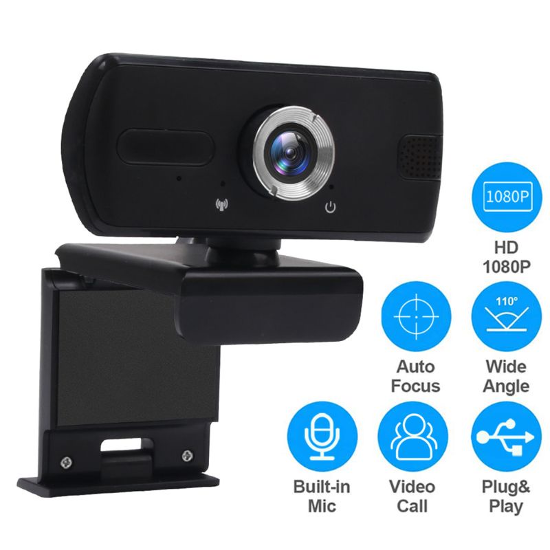 Webcam có thể điều chỉnh có thể xoay tiện dụng cho máy tính
 | BigBuy360 - bigbuy360.vn