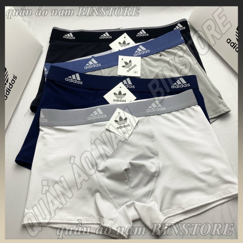 Quần sịp đùi nam,quần lót nam boxer thun lạnh cao cấp adidas vải mềm mịn thoáng khí kháng khuẩn