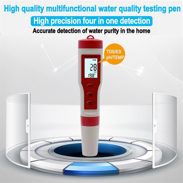 Bút đo độ mặn, pH, TDS, EC , TEMP