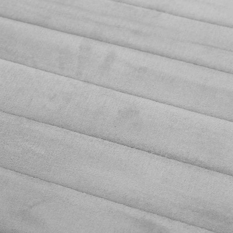 Thảm Chùi Chân Bằng Cao Su Non Mềm Mại Thấm Hút Tốt Chống Trượt Màu Xám Kích Thước Lớn 60X160cm Dành Cho Phòng Tắm / Nhà Bếp