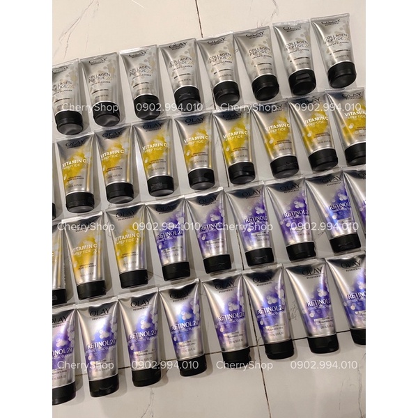 Sửa rửa mặt làm trắng da mờ thâm Olay Regenerist Vitamin C + Peptide 24 Brightening Facial Cleanser