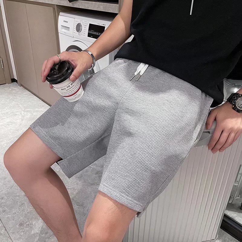 Quần Short Nam Bằng Vải Lanh cotton 5 Tấc Thời Trang Mùa Hè