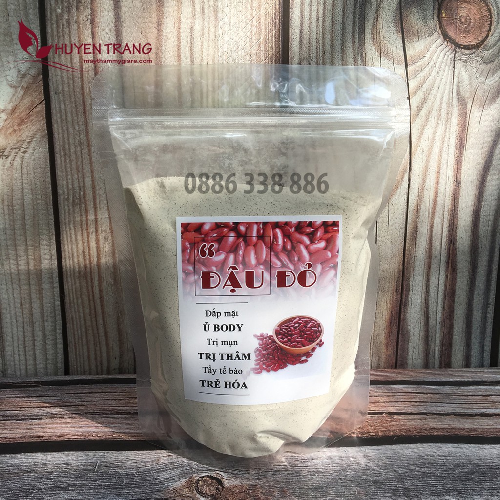 Bột Mặt Nạ Đậu Đỏ Handmade Trắng Da, Cho Da Mụn, Da Thâm - Thẩm Mỹ Huyền Trang NANOCEE
