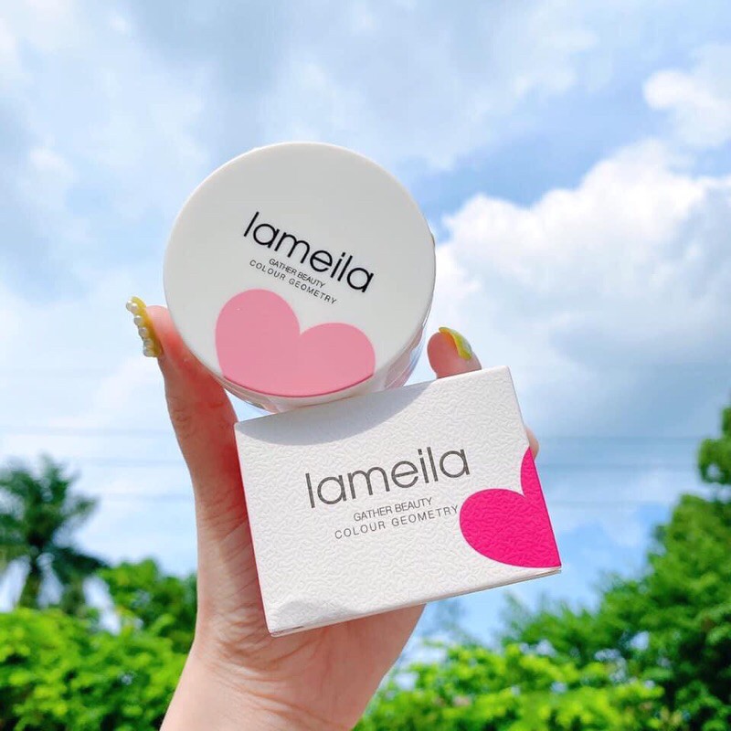 Phấn phủ bột kiềm dầu Lameila