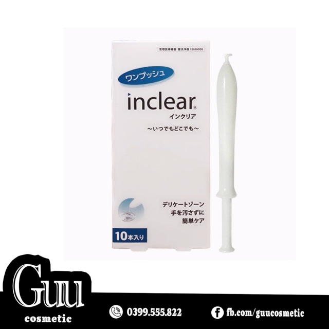 Đũa thần Inclear dung dịch vệ sinh phụ nữ Nhật Bản - Guu