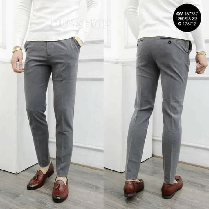 (BÁN LỖ-XẢ KHO) Quần âu vải trượt HÀN cao cấp