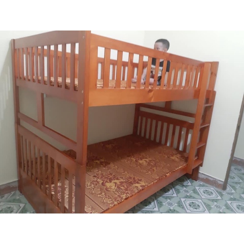 [Xả hàng] Giường 2 tầng unit không hộc 1m2-1m2