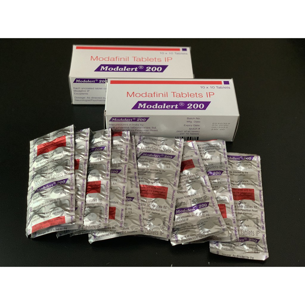 Modalert Modafinil 200mg TPCN tăng cường tỉnh táo, chống ngủ rũ, tập trung làm việc [Bán combo 1 vỉ 10 viên] | BigBuy360 - bigbuy360.vn