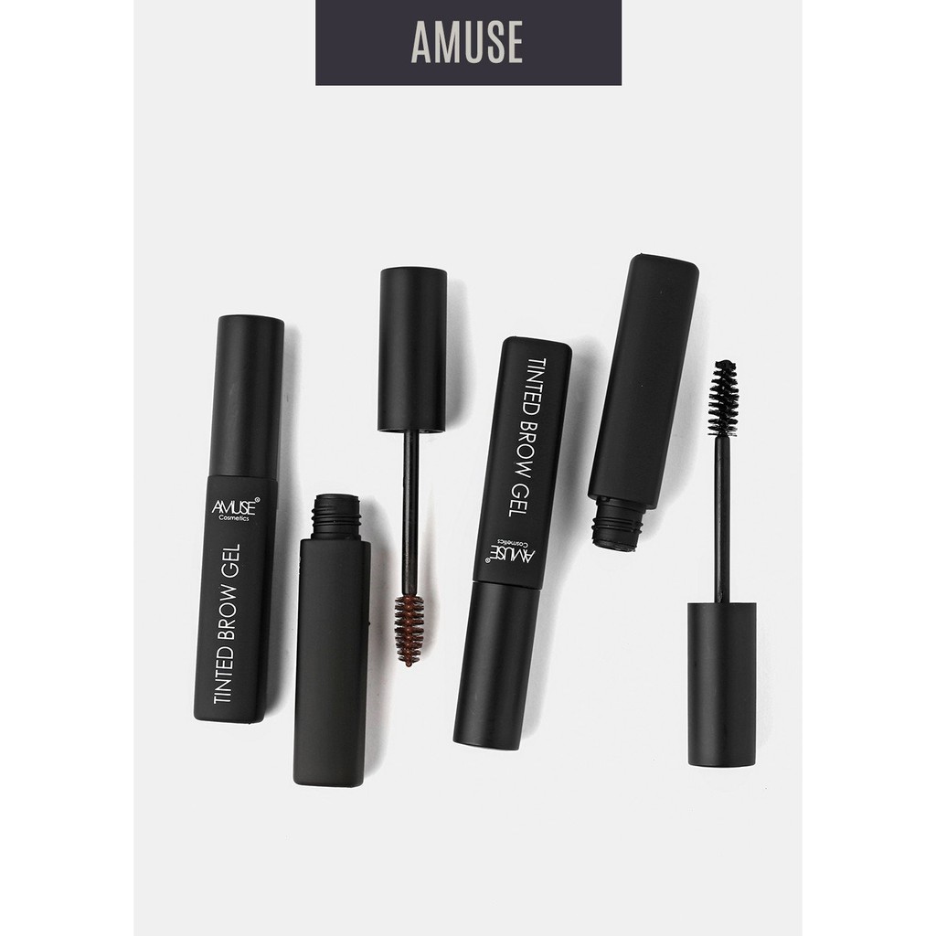 MASCARA LÔNG MÀY Amuse Tinted Brow Gel Mascara