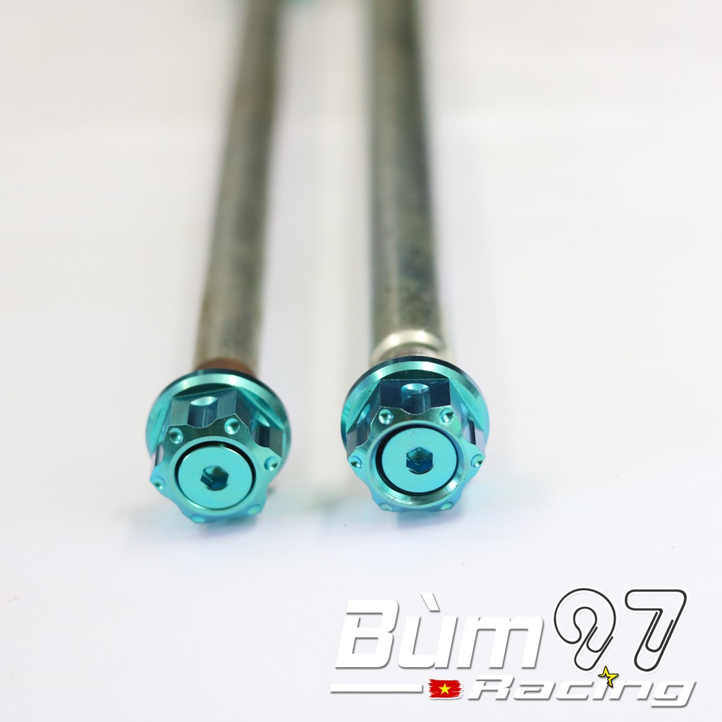 Cốt 2 đầu kèm ốc GR5 lắp xe máy