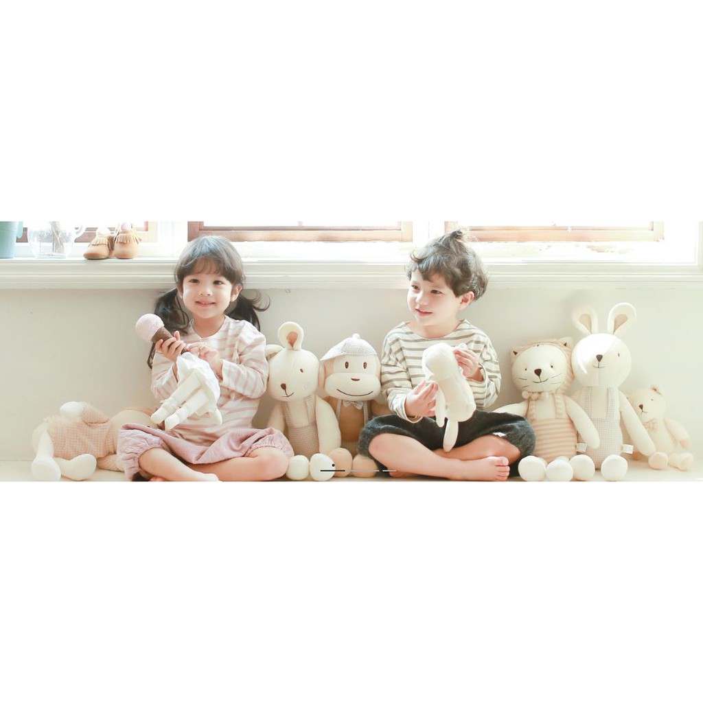 Thú bông / Gấu bông ORGANIC 30cm BLESSNATURE / BABY HELLENSTEIN WEBSITE HÀN
