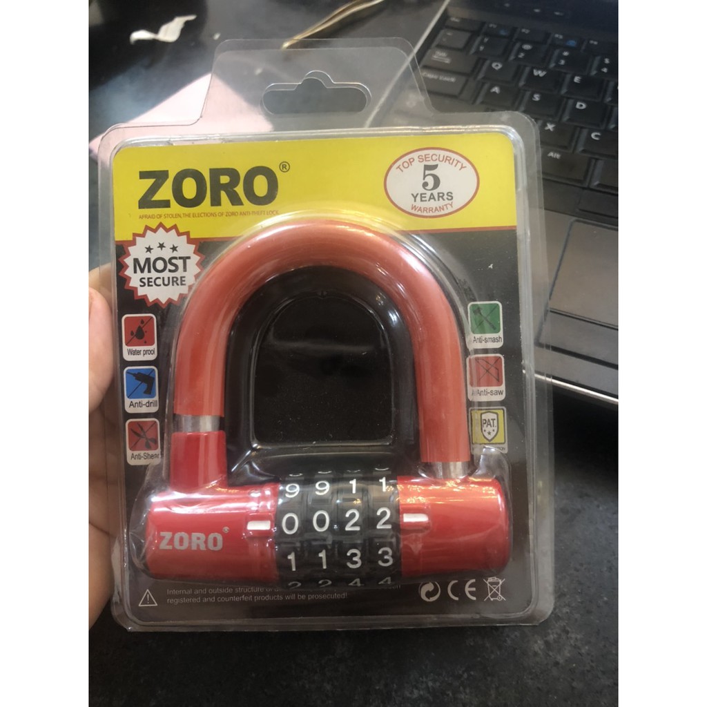 Ổ KHOÁ 4 SỐ ZORO