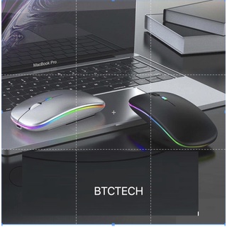 Chuột chơi game không dây 2.4Ghz có đèn LED