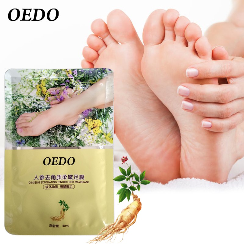 Bộ 6 mặt nạ chân OEDO chiết xuất nhân sâm tẩy tế bào chết làm trắng sáng da | BigBuy360 - bigbuy360.vn