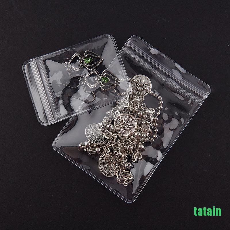 Set 20 Túi Zip Pvc Trong Suốt 26 Dây Đựng Trang Sức Tiện Dụng
