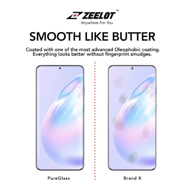 Kính cường lực Zeelot Samsung Note 10 Plus/Note 20 Ultra/S21 Ultra/ S22/S22 Ultra/S22 Plus - Hàng Chính Hãng