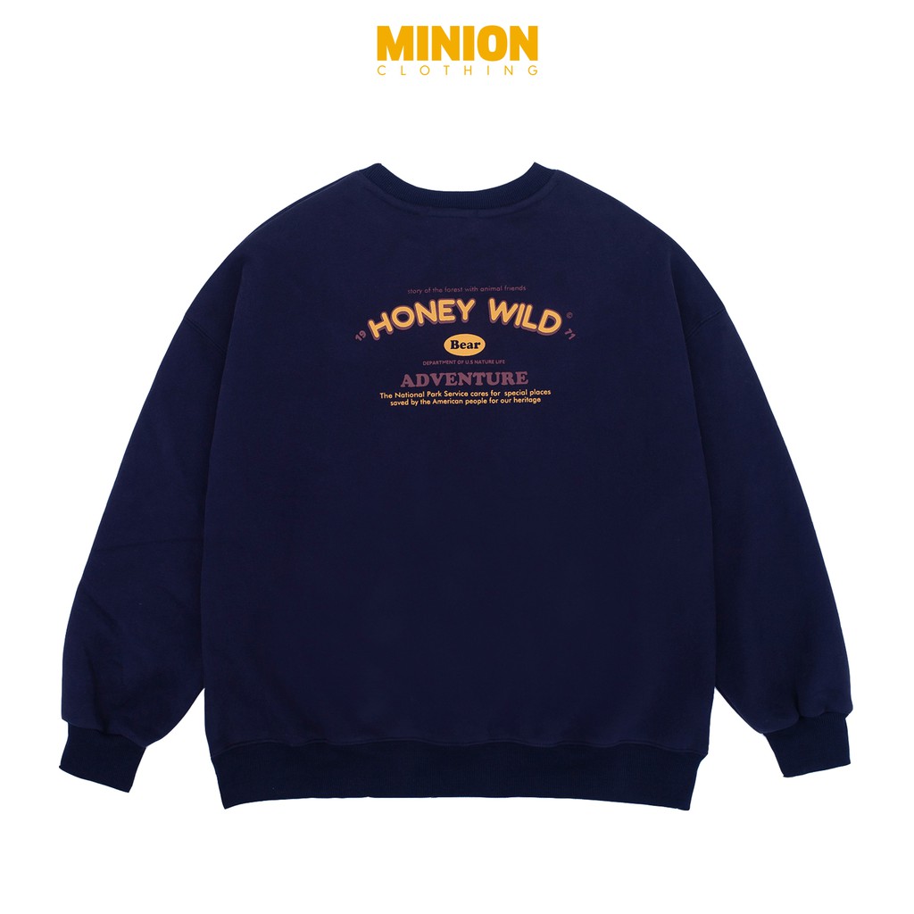 Áo nỉ Minion Clothing form rộng, Sweater dáng Unisex, phong cách Ulzzang Streetwear A2905