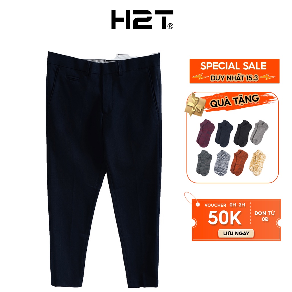 Quần Âu Nam Đen Xám Xanh Form Slimfit H2T Collective co 1279