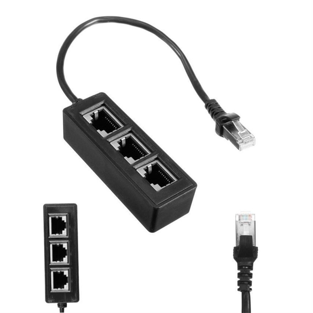 Đầu Chia 3 Cổng Mạng LAN RJ45 Chất Lượng Cao