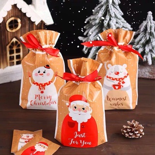 Túi nơ rút đựng bánh quy, đựng kẹo Handmade