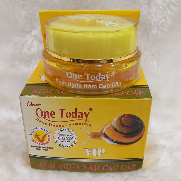 Kem dưỡng trắng da mặt ngừa nám cao cấp One Today ốc sên 15g