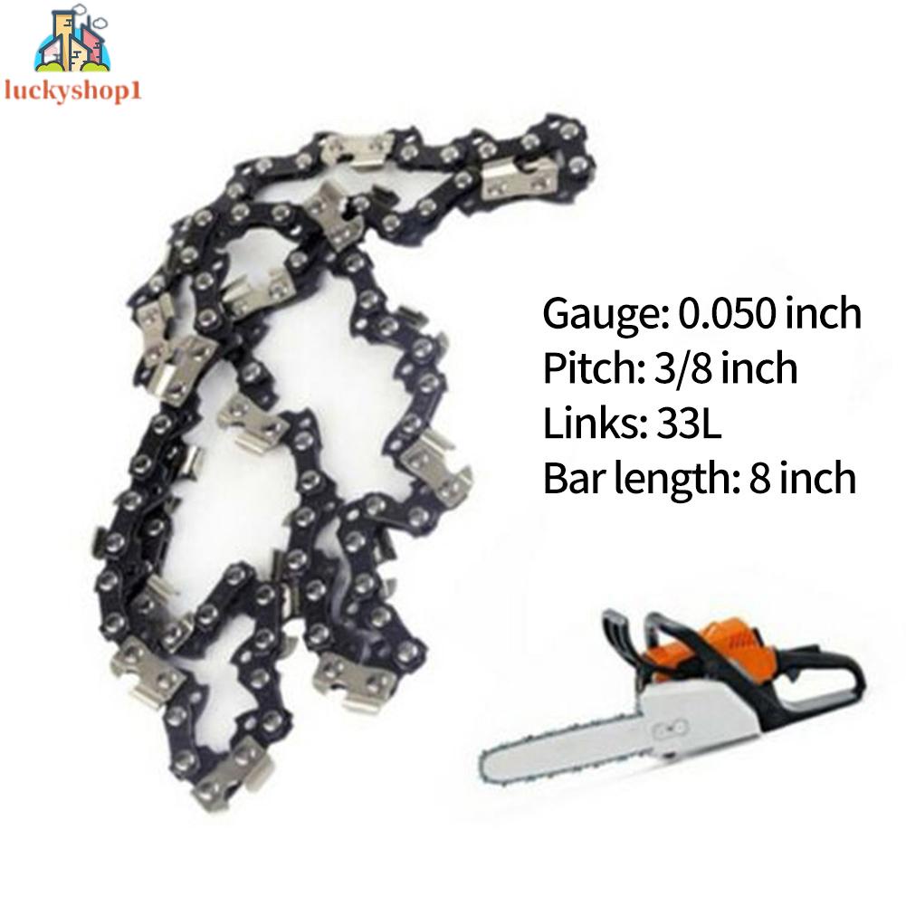Dây Xích Thay Thế Cho Máy Cưa Xích 8 INCH 3 / 8LP Pitch 33DL 33 Links 0.050 Mới