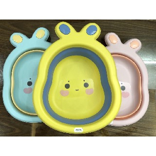 Chậu Rửa Mặt Gấp Gọn Hình Thỏ Đáng Yêu Cho Bé