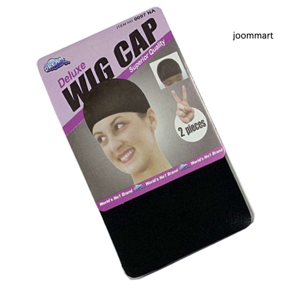 Bộ 2 cái mũ lưới đội tóc giả đàn hồi co giãn cho nữ