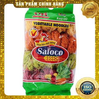 Mì trứng sợi nhỏ rau củ safoco - 500g