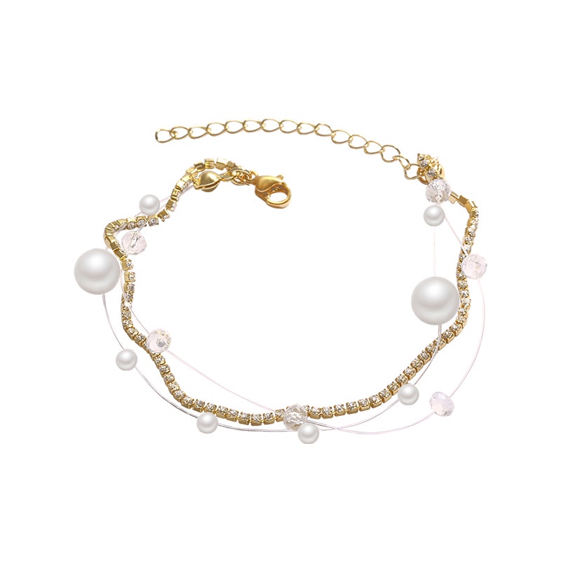 YeYi Vòng Tay Ngọc Trai Sang Trọng Thời Trang Cho Nữ