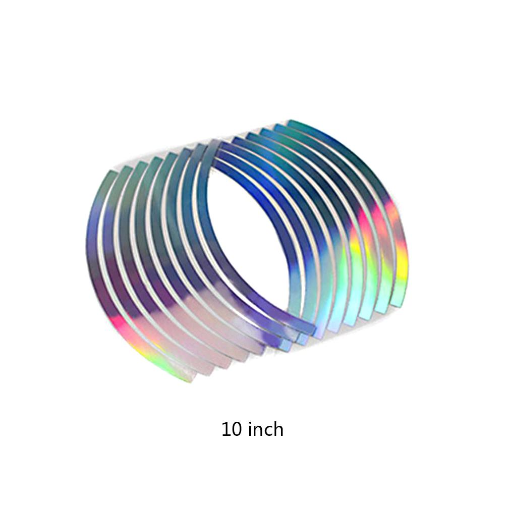 16 cái PVC 10/12/14/18 inch Băng vành bánh xe cho sọc phản quang xe máy
