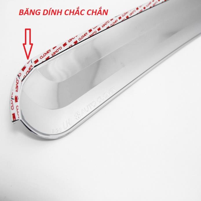 Vè mưa, che mưa xe Kia k200,k250,bongo3, k149 mạ crom cao cấp,hàng Hàn Quốc