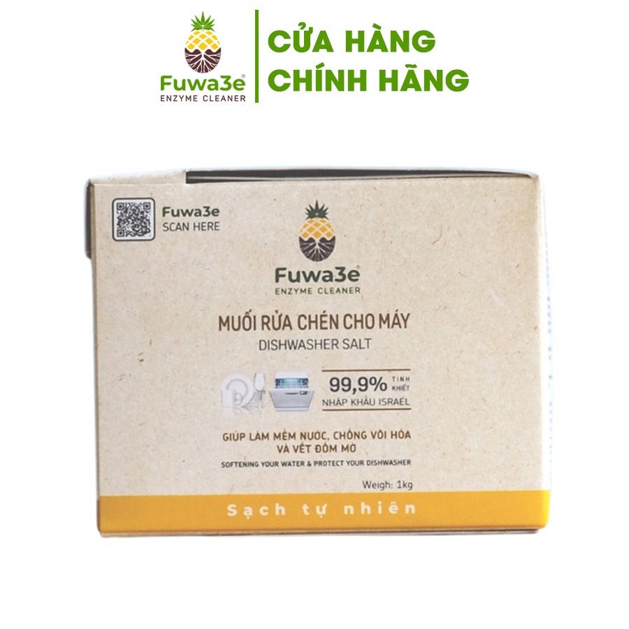 Nước rửa chén hữu cơ Fuwa3e cho máy rửa chén dạng gel sạch bóng dầu mỡ, bảo vệ máy rửa chén