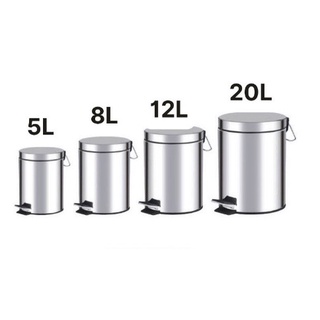 THÙNG RÁC ĐẠP CHÂN INOX