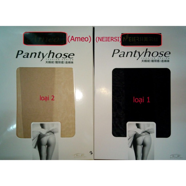 Lốc 6 đôi tất quần da nữ pantyhose loại 1.