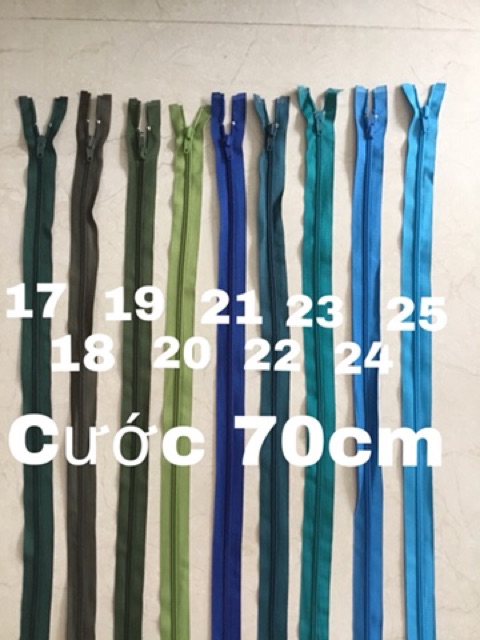 Khoá cước 70cm HKK - 12 cái/ 1 túi