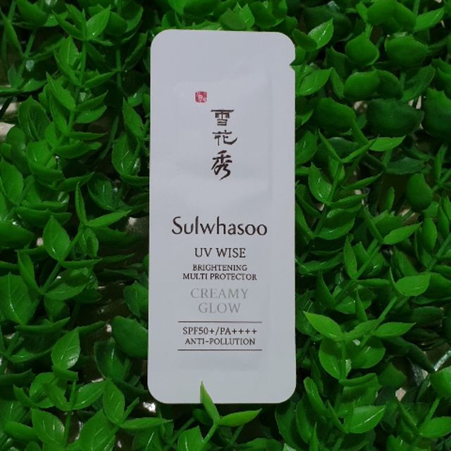 01 gói kem chống nắng Sulwhasoo tone 2