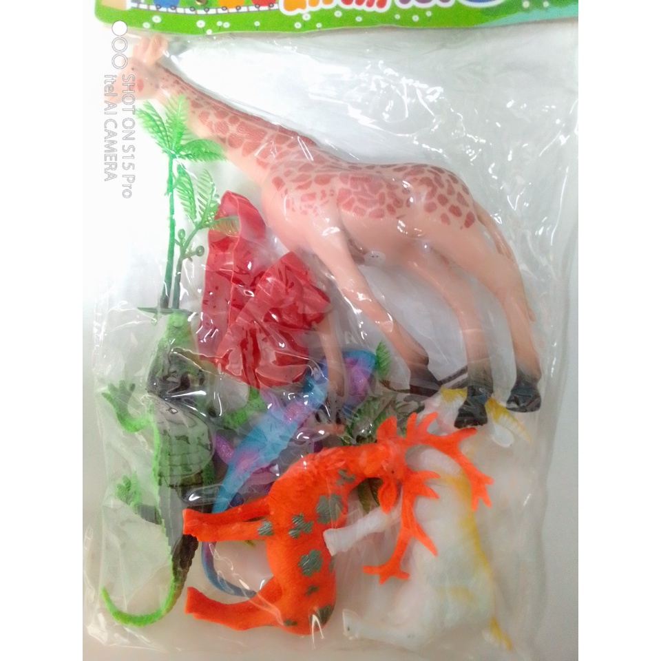 Đồ chơi động vật hoang dã_túi thú kèm phụ kiện