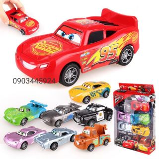 Bộ Đồ Chơi Ô Tô Disney Pixar Car Chạy Bánh Đà
