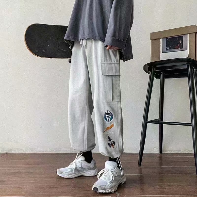 quần ống rộng Có 2 Màu Thời Trang Cho Nam (S-3Xl) | BigBuy360 - bigbuy360.vn