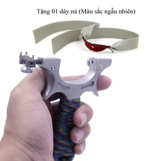 (Chạc 8.5 - Phôi ná) Phôi ná " Mắt Hí " cực đẹp thép 440C siêu bền + nhắm Titanium TC21 - Ná mẫu #109 (Quấn dây 7 màu)