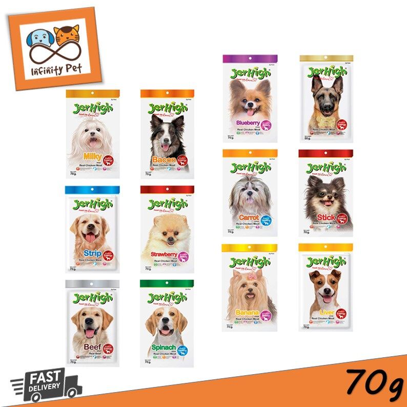 (9/2022) [ 70g ] Snack Bánh Thưởng cho Chó Jerhigh Siêu Dinh Dưỡng Nhập Thái SUPERPETS VIỆT NAM