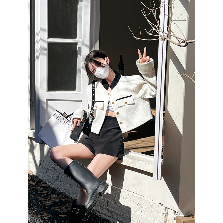 Áo Sơ Mi Trắng Dài Tay Phối Ren Thiết Kế Ngọt Ngào Kiểu Pháp Thời Trang Mùa Thu Cho Nữ