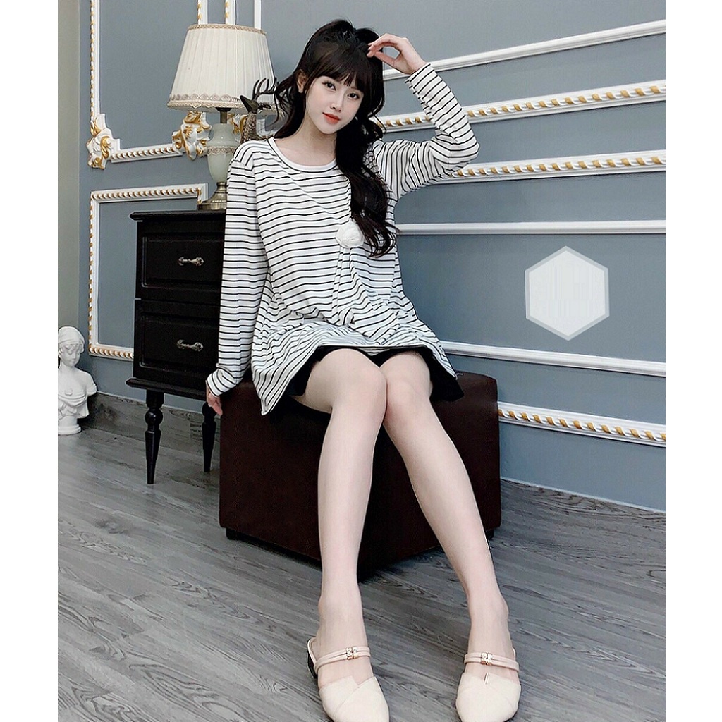 Áo Bầu thu đông - Mẫu mới -  Chất Cotton Loại 1 mềm đẹp co giãn, cực thời trang và dễ mặc