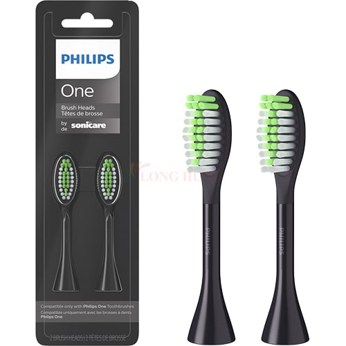 Đầu bàn chải thay thế Philips One Sonicare Powered Toothbrush Head BH1022 (Set 2 cái) - Hàng nhập khẩu