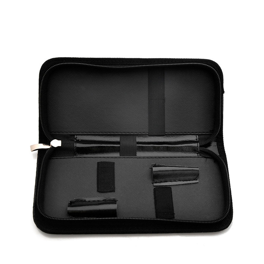 Túi da PU SKJK đựng kéo cắt tóc chống thấm nước tiện dụng