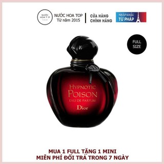 ~ 𝐍ƯỚ𝐂 𝐇𝐎𝐀 𝐓𝐎𝐏 ~ Nước Hoa Dior Nữ, Dầu Thơm Dior Poison quả táo đỏ Eau De Parfum 100ml lưu hương 12h